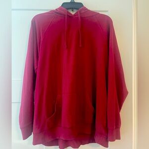 Torrid red burgundy hoodie 2